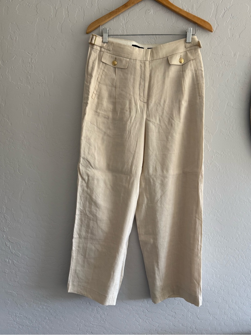 J. Crew Cream Women's Trousers